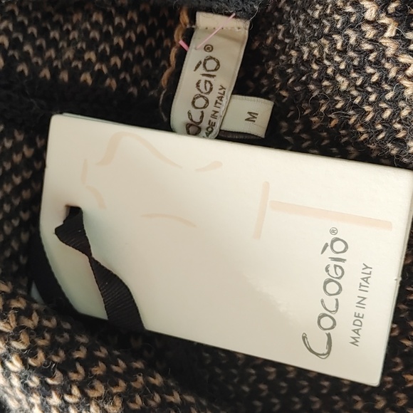 Cocogio Aztec Sweater Italy SZ.Med.NWT - Picture 7 of 9